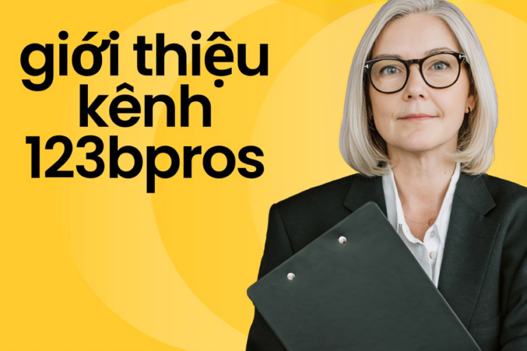 giới thiệu kênh 123bpros