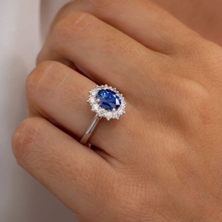 Sapphire Engagement Rings on Hand: Tradition Blended with Style