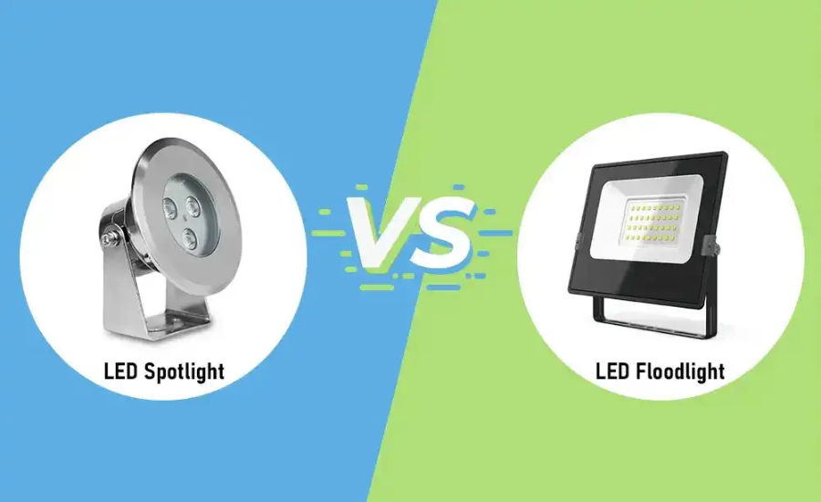 LED Spotlight vs. Floodlight: What Is The Difference?